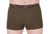 Fox Boxer Korte broek 2pk khaki / black - dé KarperCentrale